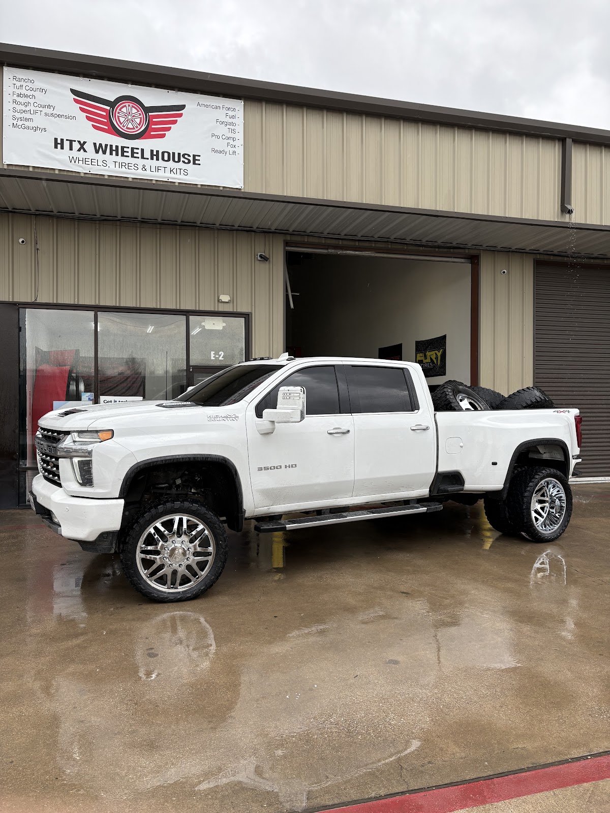 HTX Wheelhouse tire shop in Houston, Texas